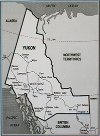 diocese Whitehorse map