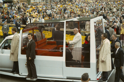 John Paul II Popemobile